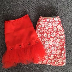 NWOT Dog Party Dress & Raincoat